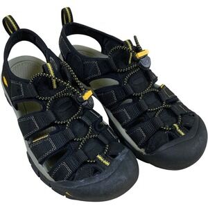 Keen Newport H2 Mens 9 Waterproof Hiking Sandals Black Water Outdoor Closed Toe